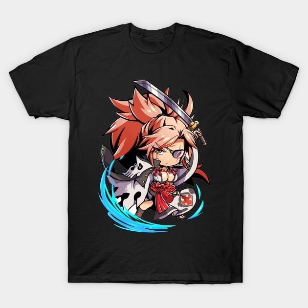 Baiken Guilty Gear T-Shirt by abdul rahim